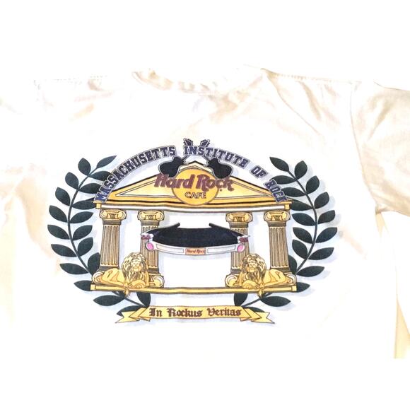 Hard Rock Cafe T-Shirt Boston MA Institute of Rock Medium - Picture 5 of 5